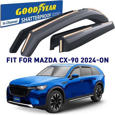 Rain Guards Vent Visors Shade for 2024-2026 Mazda CX-90
