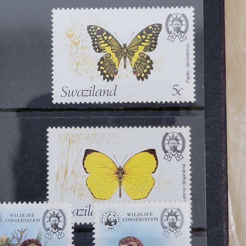 1982 SWAZILAND 27 STAMPS ALBUM COLLECTION SET LOT Lady Diana butterflies Africa - Picture 6 of 21