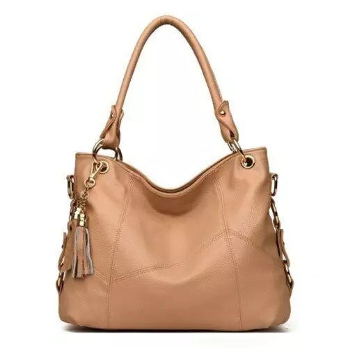 Women Genuine Leather Shoulder Bags Handbag Vintage Ladies Messenger Crossbody - Picture 14 of 26