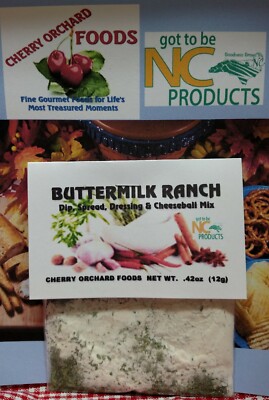 Buttermilk Ranch Dip Mix (2mixes)makes dips spreads cheeseballs& salad dressings