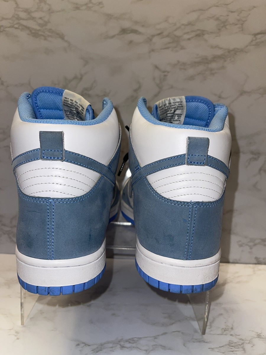 Nike Dunk High University Blue/White 317982-412 Sz 10 