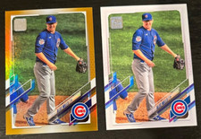 2021 Topps Gold Foil & Base Alec Mills Chicago Cubs #659
