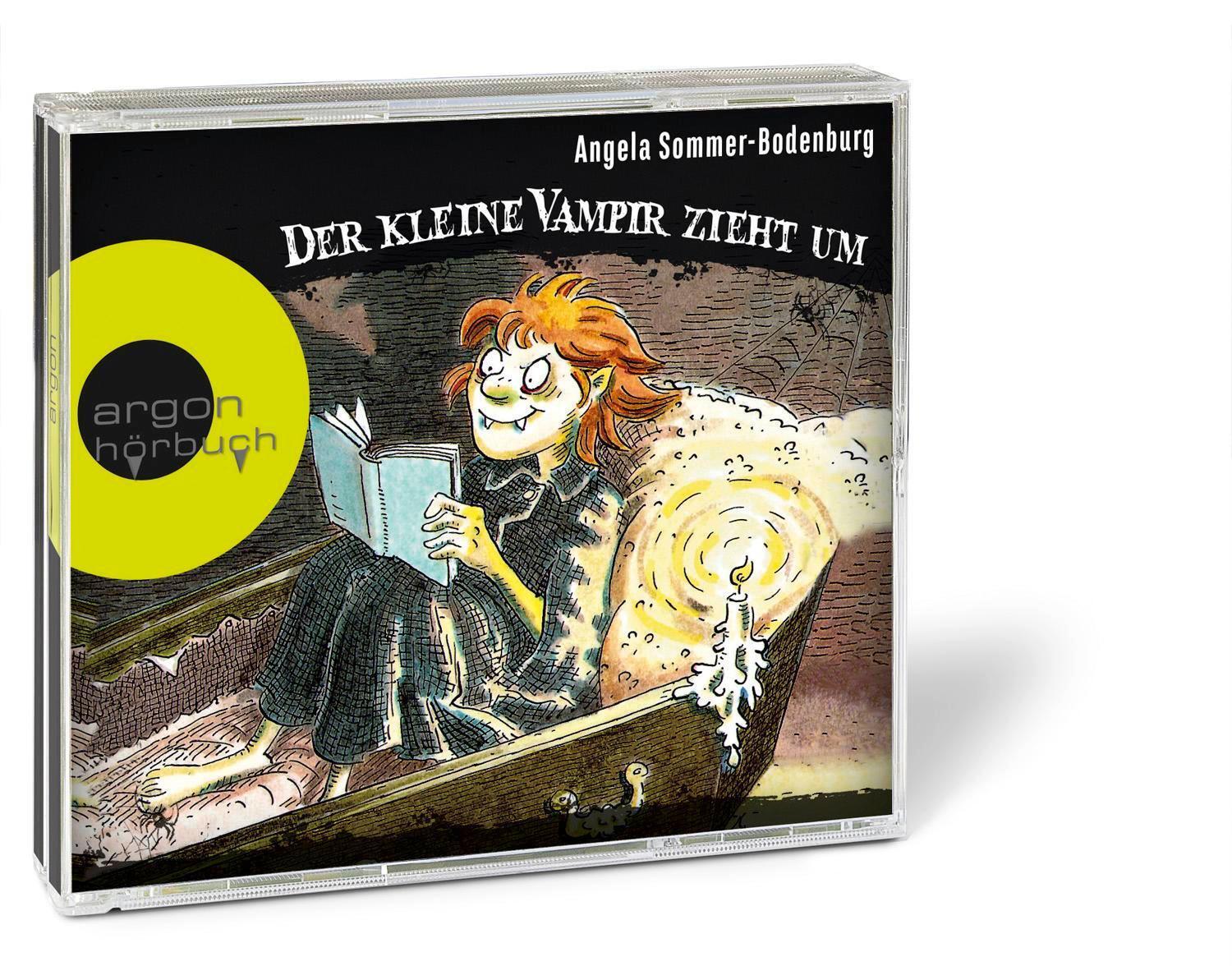 Thumbnail - Der Kleine Vampir Zieht Um Angela Sommer-bodenburg Audio-cd Der Kleine
