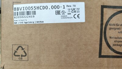 B&R. ACOPOSmulti inverter module, 7.6 A. 8BVI0055HCD0.000-1