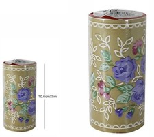 X Rouleau Papier Adhésif Peint Meubles Grecque Impression Floral 10,6cmx5mt