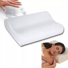 Cuscino in Memory Foam per Dolore Cervicale Sostegno Vertebre Cervicali da Letto