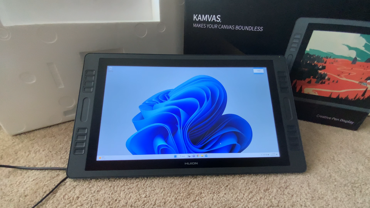 Huion Kamvas Pro 20 (2019) Drawing Tablet / Monitor with Huion Kamvas Pro 20 (2019) Drawing Tablet / Monitor with
