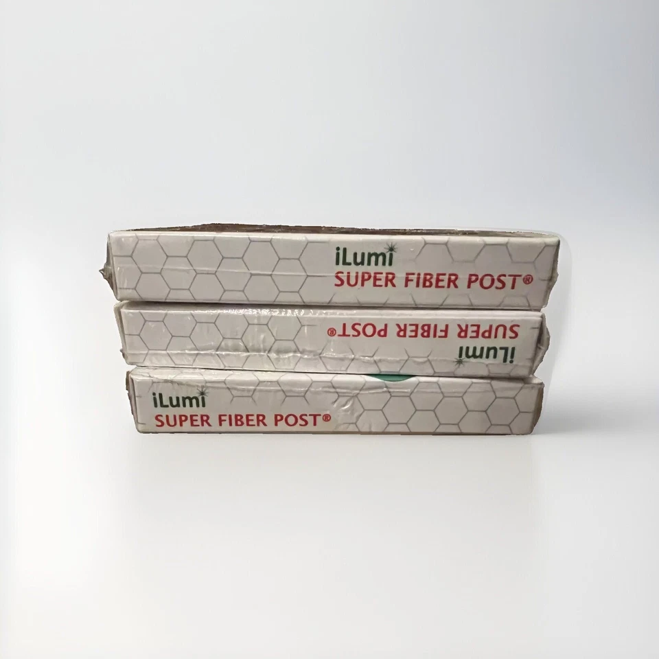 iLumi Super Fiber Post (3) Cajas de 10 cada una - TOTALMENTE NUEVO Foto 2 de 4