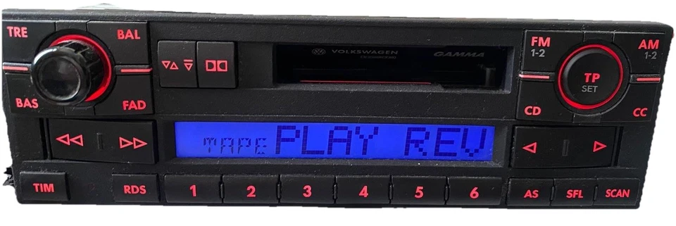 Original Volkswagen Gamma V 1J0035186D Autoradio VW Radio funktioniert mit Code - Bild 3 von 4