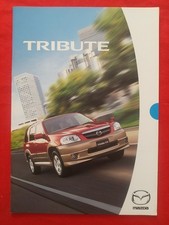 Mazda Tribute Catalog 2000 November Epew Epfw Lx G-Package Gl-X