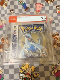 Nintendo Gameboy Color GBC Pok&eacute;mon Silver Version - PSA Graded 9.6 A++