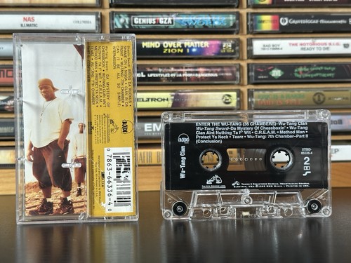 OG 1993 | 36 Chambers - Wu-Tang Clan Cassette | C.R.E.A.M. Protect Ya Neck VG+ - Picture 3 of 12