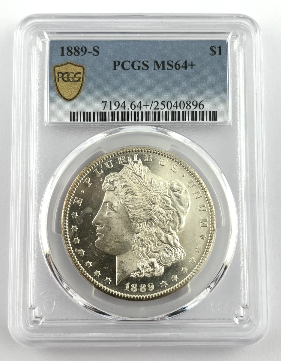 MS 64 Graded 1889 Year Morgan US Dollars (1878-1921) for sale | eBay