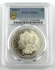 1889-S Morgan Silver Dollar PCGS MS64+