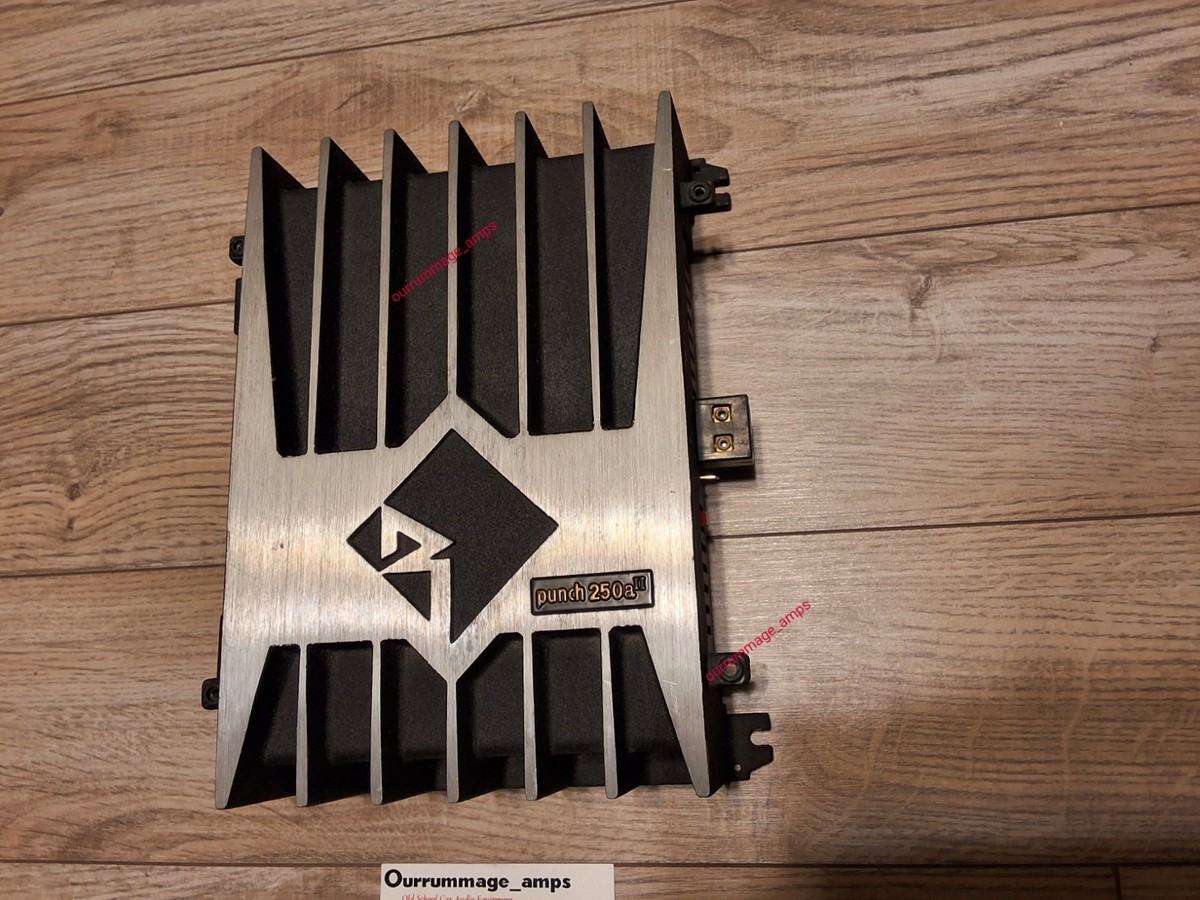 Rockford Fosgate Punch 250a2 アンプ Rockford Fosgate PUNCH 250a2 Car Audio Amplifier OLD SCHOOL