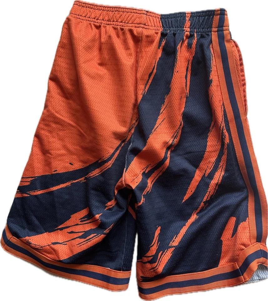Lote de 2 - Pantalones cortos Flow Society. Juvenil mediano. Naranja y azul. Foto 3 de 4