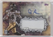2014 Topps Inception Purple 42/50 Dri Archer #IAJP-DH Jumbo Patch Auto 0v1