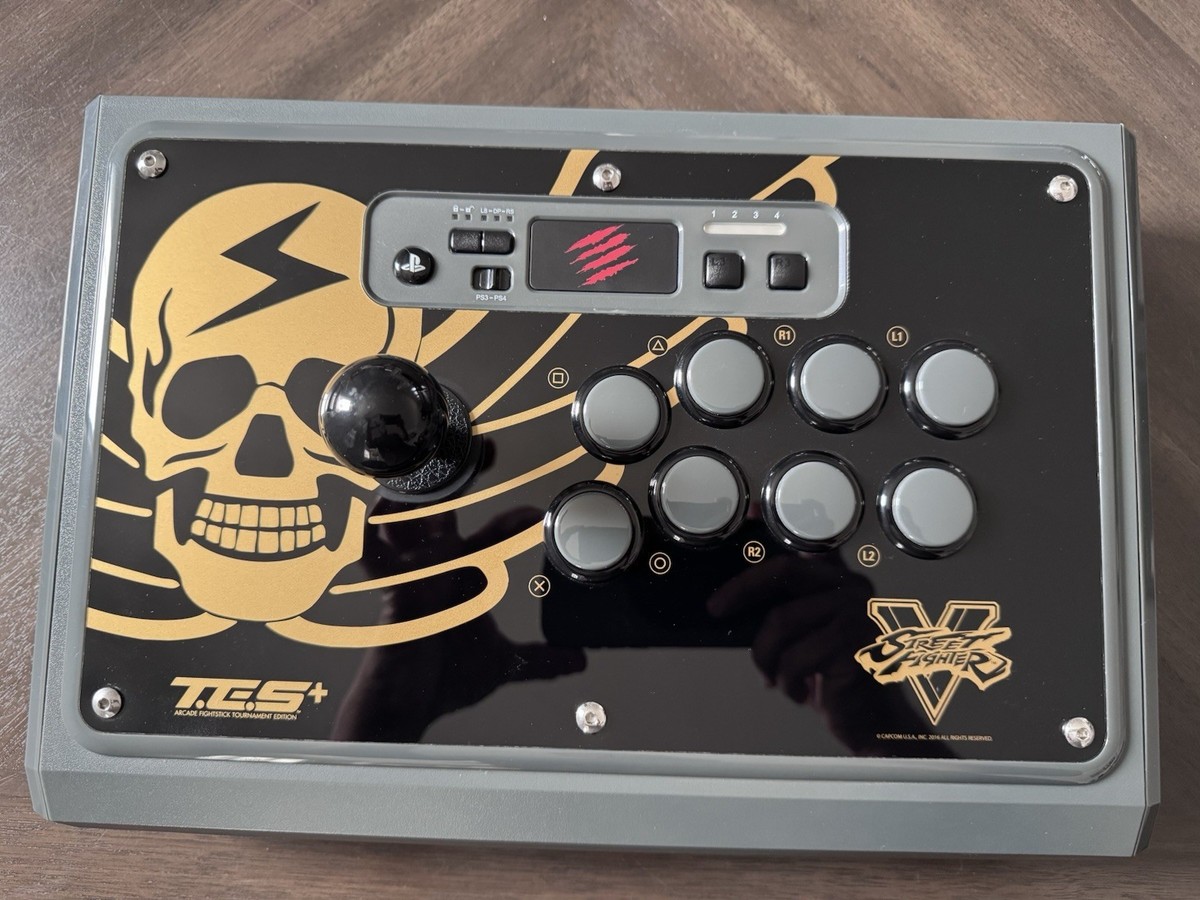 Mad Catz TES+ Arcade FightStick Tournament Edition S PS3 PS4 Black