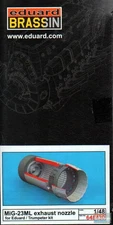 EDU648430 1:48 Eduard MiG-23MF/ML Flogger Exhaust Nozzle (EDU/TRP kit)
