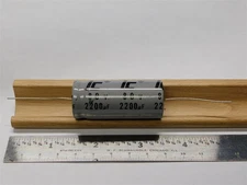 5 Illinois Capacitor 228TTA080M 2200uF 80V 20% 85C Axial Electrolytic Capacitors