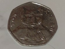 2017 Tom Kitten Beatrix Potter 50p Fifty Pence Coin Circulated
