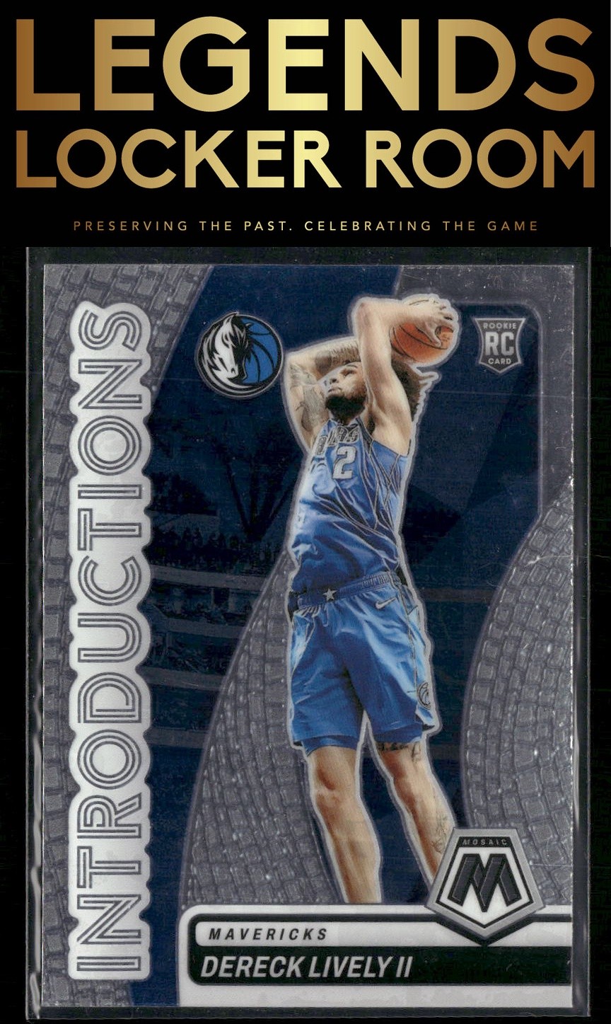 2023-24 Panini Mosaic #1 Dereck Lively II Introductions