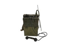 RADIO US ARMY BC-1000 RADIO + accessori ricevitore antenna WILLYS JEEP
