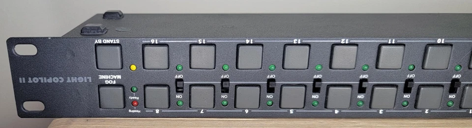 Elation Copilot III Lighting Controller 16 Channel DMX Fog Strobe Audio USB - Image 4 of 4