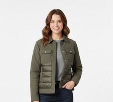 Anatomie Khacki Green Travel Jacket Women  s Size: XS