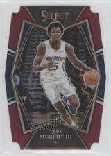 2021 Panini Select Premier Level Maroon Prizm Die-Cut /175 Trey Murphy III 12yh