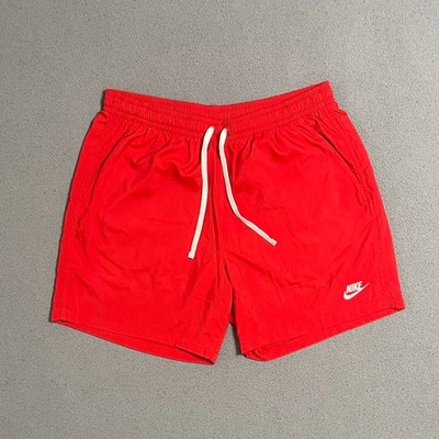 Nike Men s NSW Club Essential Shorts Large University Red Polyester New