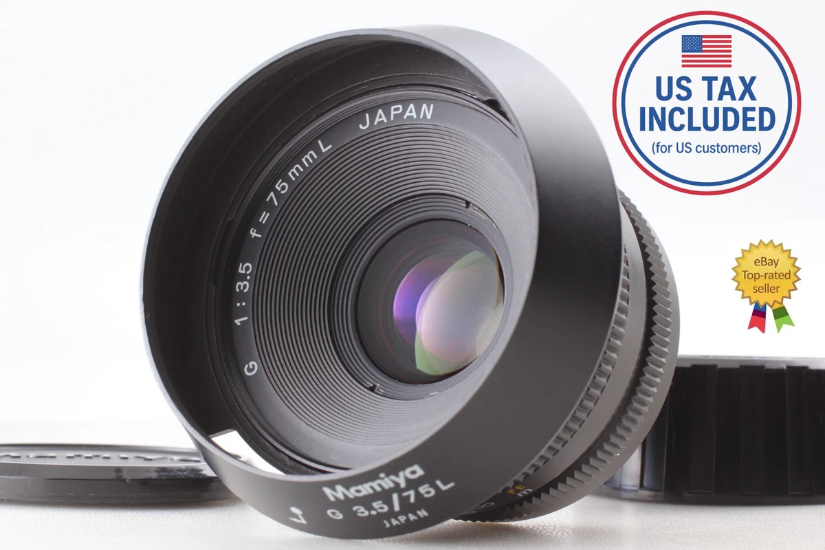75mm Focal f/3.5 Camera Lenses for Mamiya for sale | eBay