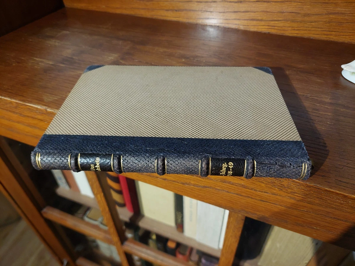 DAS FALZBEIN 1.JG 1948 Buchbinder BUCHBINDEREI Buchbinden HANDEINBAND Fischleder