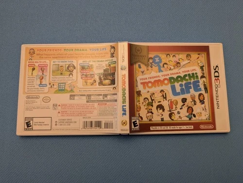 Tomodachi Life (Nintendo Selects) One owner, tested & still works!
