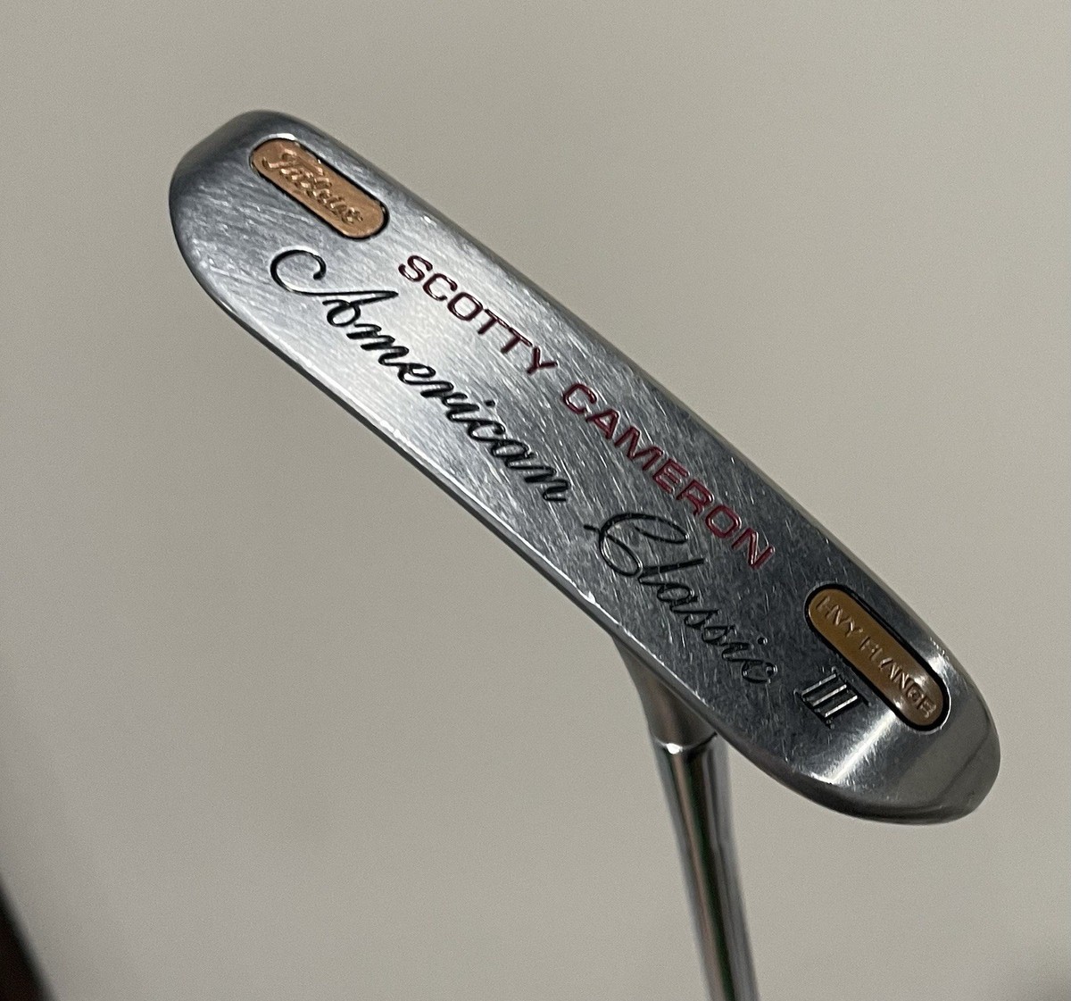 SCOTTY CAMERON AMERICAN CLASSIC Ⅲ FLANGE Scotty Cameron AMERICAN CLASSIC III HEAVY FLANGE w