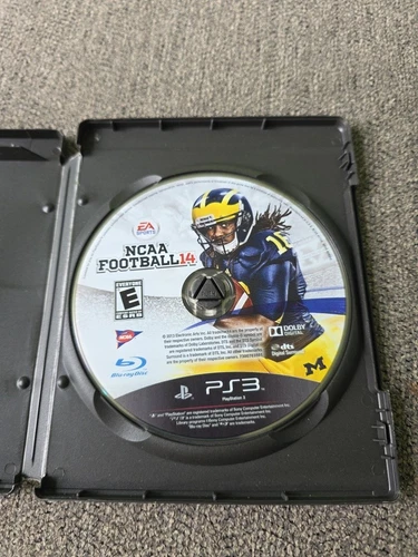 NCAA FOOTBALL 14 Playstation 3 Game PS3 Loose Disc Only Tested