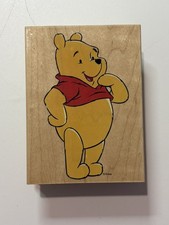 Winnie The Pooh 4" Wooden Stamp