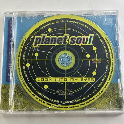 PLANET SOUL Look Into My Eyes CD 1996 - Ships Fast and For Free
