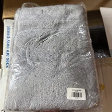 Brooklinen Turkish Cotton Bath Towels Set of 2 820 GSM (30" x 58", Smoke Grey)