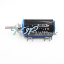 2PCS WXD3-13-2W 10K ohm Multiturn Wirewound Potentiometer Adjustable Resistor