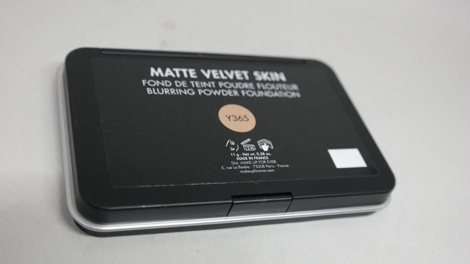 Матовая бархатная пудра-основа MAKE UP FOREVER Y365 ~ 0,38 унции новая - Изображение 4 из 4