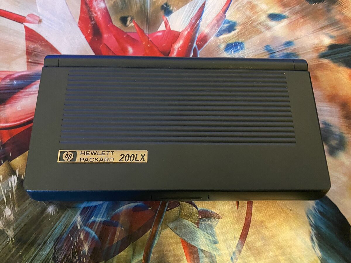 HP Hewlett Packard 200LX Palmtop PC 2mb RAM Case for sale HP Hewlett Packard 200LX Palmtop PC 2mb RAM Case for sale