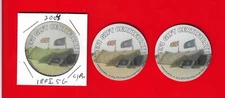 EFI NOT AAFES HQ Sqn. 6 Supply Regt. G5-G10-G25 Cents XF 3  Pcs. FREE S/H