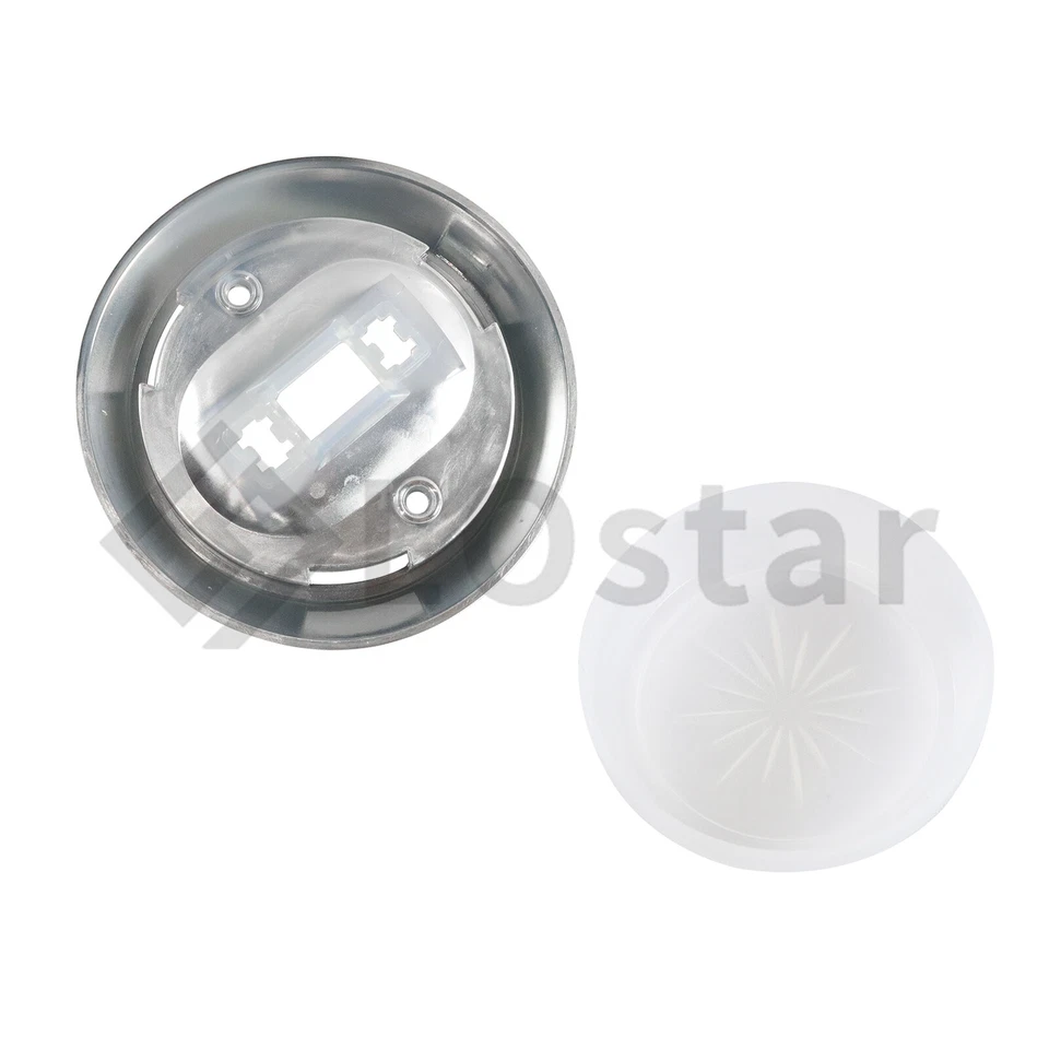 Round Dome Light Base & Lens For 1969-1977 GTO Grand Prix Chevelle 442 Skylark Foto 4 de 4