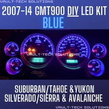LED GAUGE CLUSTER UPGRADE KIT SILVERADO SIERRA TAHOE SUBURBAN YUKON 07-2014 DIY
