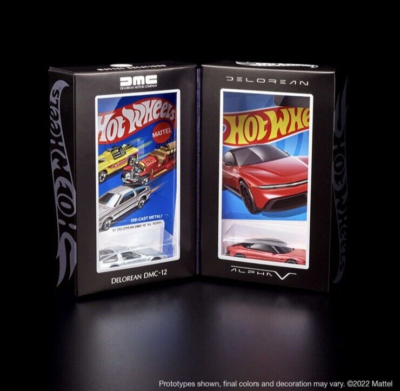 NEW 2023 Mattel Creations Hot Wheels DeLorean DMC-12 & Alpha5