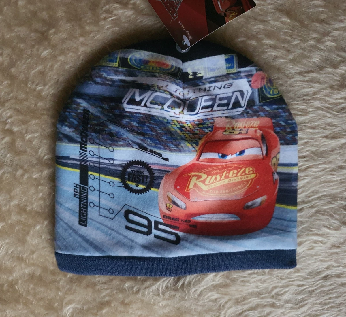 Cars Lightning Mcqueen Mütze Loop Schal Winter in Nordrhein-Westfalen