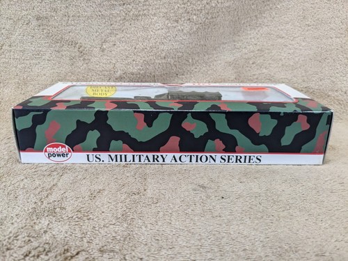 Model Power HO 8468 Military Depressed Center Flat Olive Troop Carrier READ DESC - Picture 6 of 16