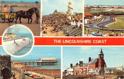 FAMILIENGESCHICHTE - POSTKARTE - GROOBY - DONINGTON TOWN DAM LANE SPALDING LINCS
