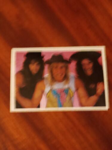 1990 ROCK ATTACK RAVEN BAND GROUP MUSIC STARS CARD STICKER - Picture 1 of 3